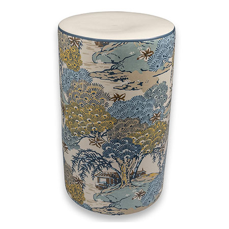 Sea Of Trees Garden Stool