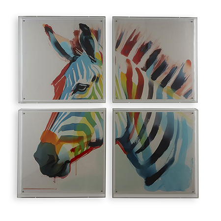 Zebra Set/4 Artwork