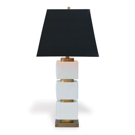 Manhattan Lamp / Black Lizard Shade